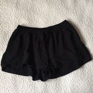 SO Black Short Shorts